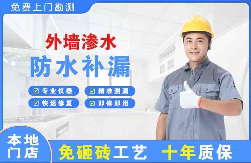 湖滨外墙渗水维修